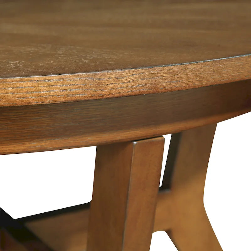 Tavolino rotondo, elegante tavolino decorativo, perfetto per esporre bevande, libri e decorazioni per la casa