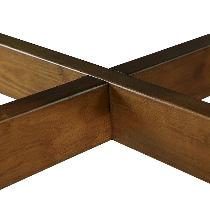 Round Coffee Table, Stylish Accent Table, Perfect for Drinks, Books & Home Decor Display