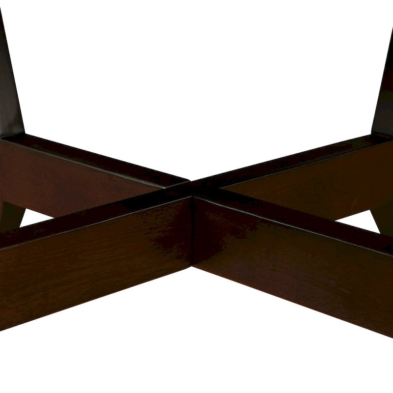 Round Coffee Table, Stylish Accent Table, Perfect for Drinks, Books & Home Decor Display