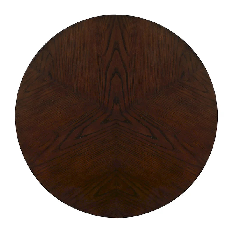 Round Coffee Table, Stylish Accent Table, Perfect for Drinks, Books & Home Decor Display