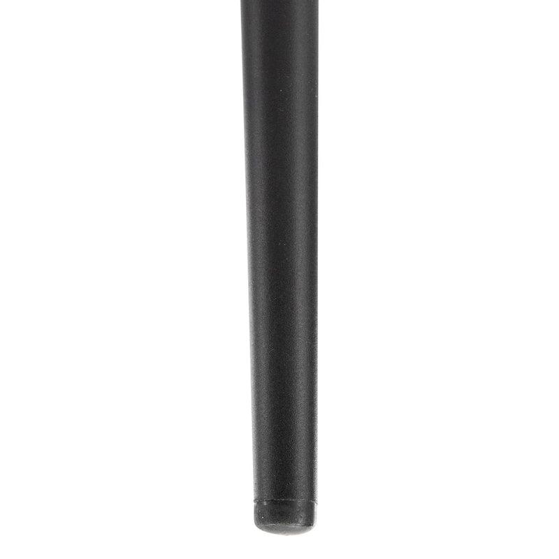 Poltroncina da pranzo con gambe in metallo, set da 2 - verde oliva - 24.5Dx25.2Wx33H