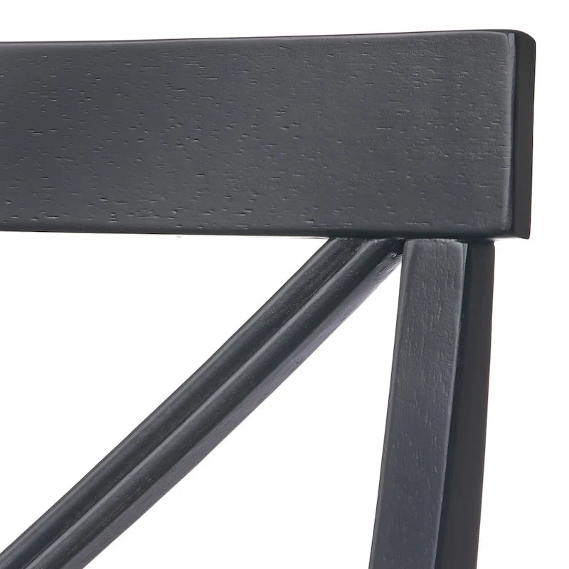 Solid Wood Counter Height Stools (Set of 2)
