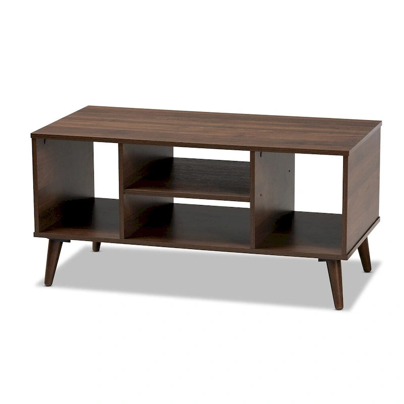 Walnut Finished Coffee Table