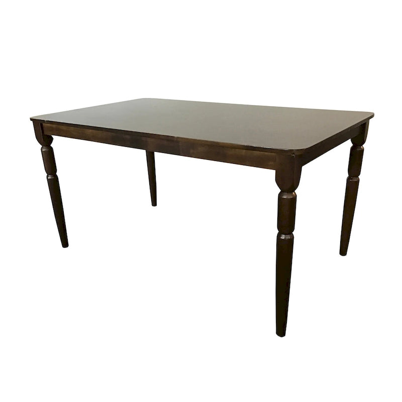 Dining Table, Solid Wood Dinner Table, Sturdy Frame for Family Meals & Gatherings