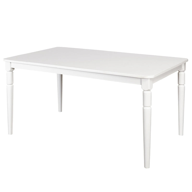 Dining Table, Solid Wood Dinner Table, Sturdy Frame for Family Meals & Gatherings