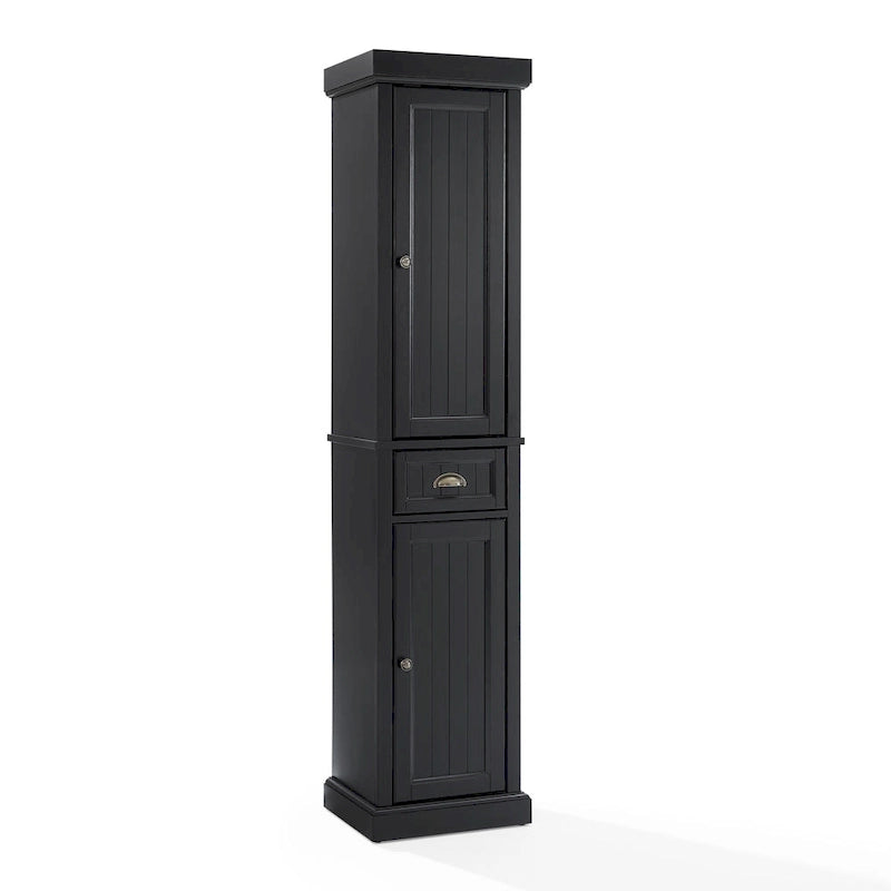 Tall Linen Cabinet, Freestanding Tall Storage Cabinet for Bathroom & Bedroom Organizing