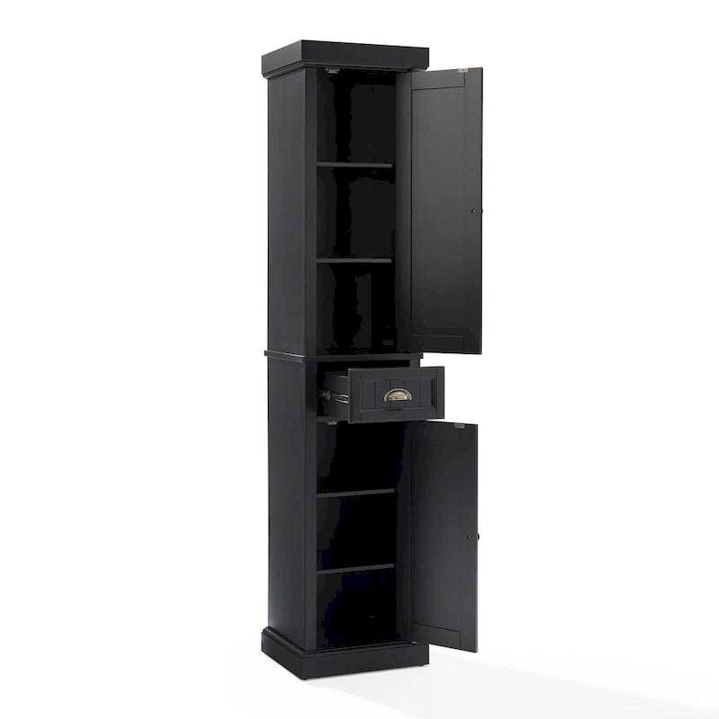 Tall Linen Cabinet, Freestanding Tall Storage Cabinet for Bathroom & Bedroom Organizing