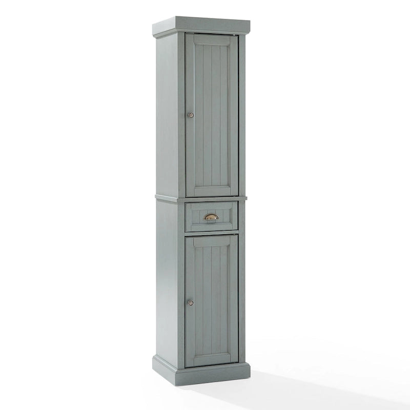 Tall Linen Cabinet, Freestanding Tall Storage Cabinet for Bathroom & Bedroom Organizing