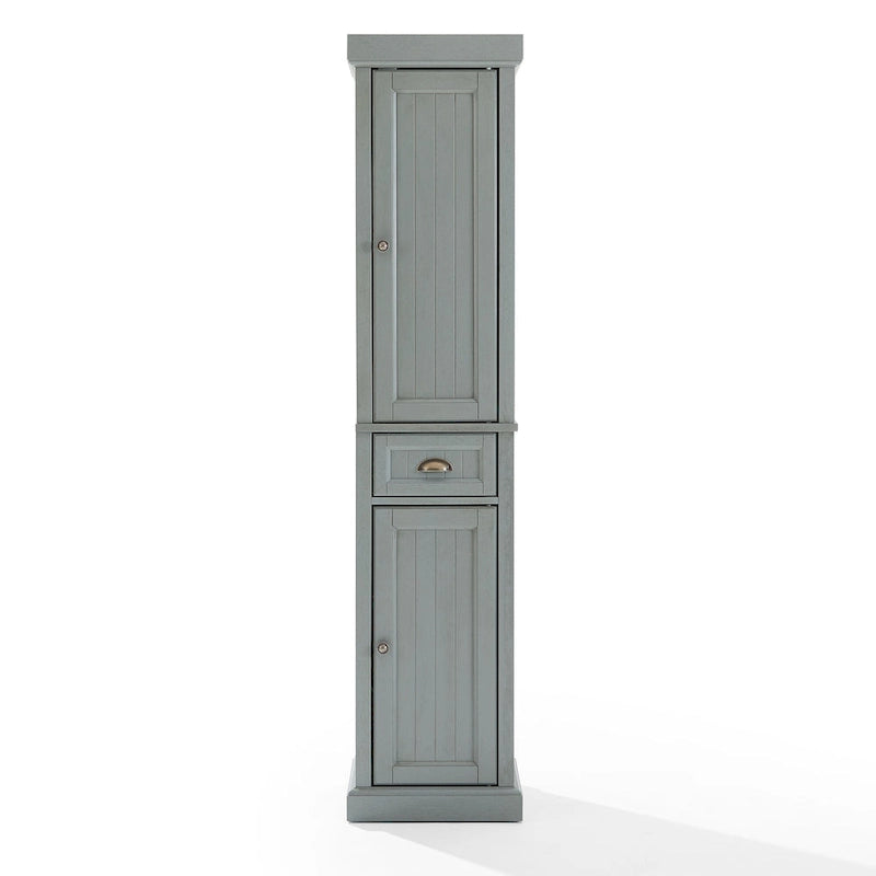 Tall Linen Cabinet, Freestanding Tall Storage Cabinet for Bathroom & Bedroom Organizing