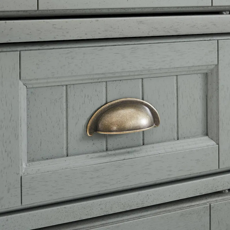 Tall Linen Cabinet, Freestanding Tall Storage Cabinet for Bathroom & Bedroom Organizing