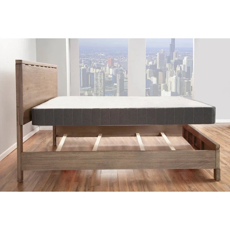 Bed Frame King Enforce Platform Base and Metal Box Spring