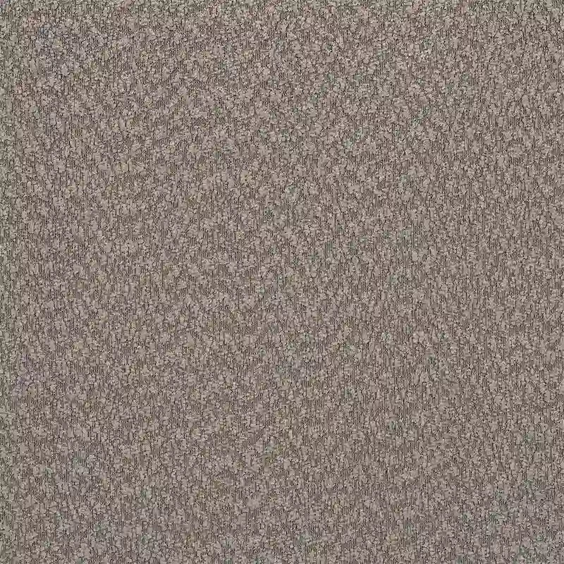 Panca dal design contemporaneo in tessuto bouclé