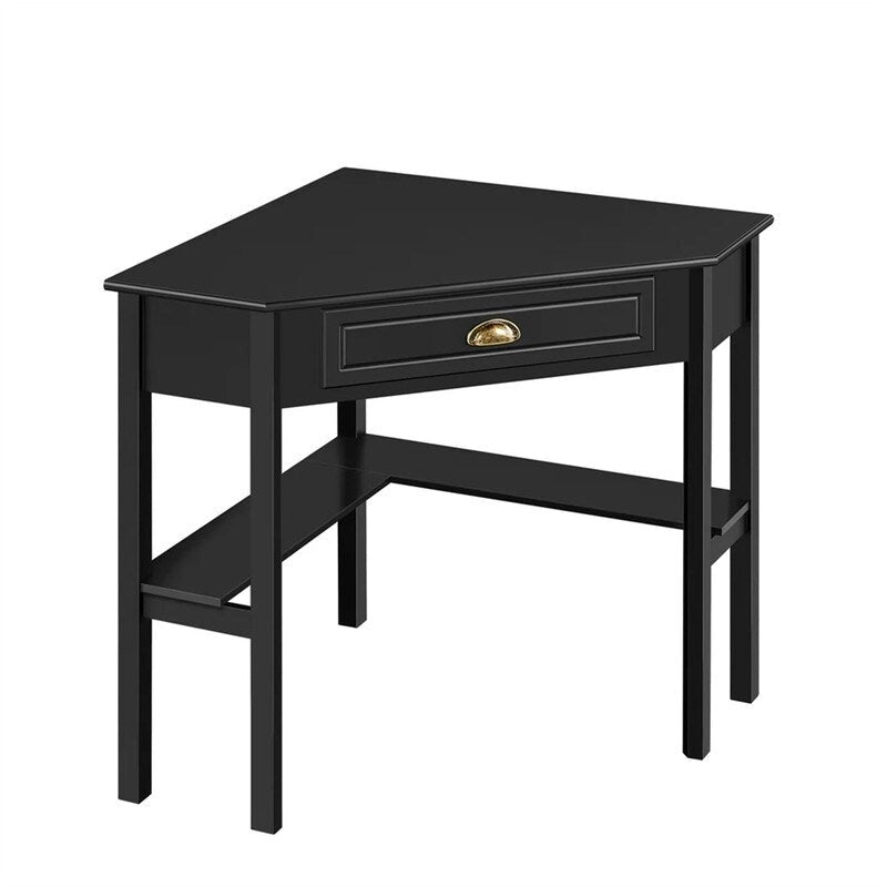 Corner Writing Desk with Storage Drawer