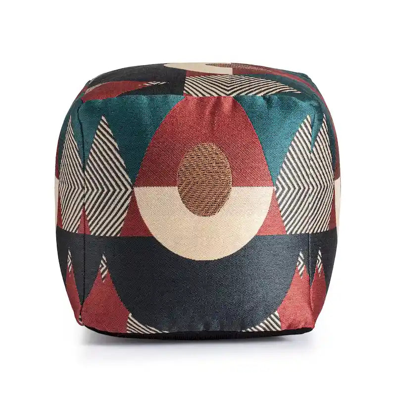 Pouf quadrato da interno/esterno 18 x 18 x 18