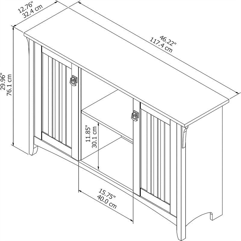 Buffet Cabinet, Versatile Server Cabinet, Decorative Sideboard for Home Organization