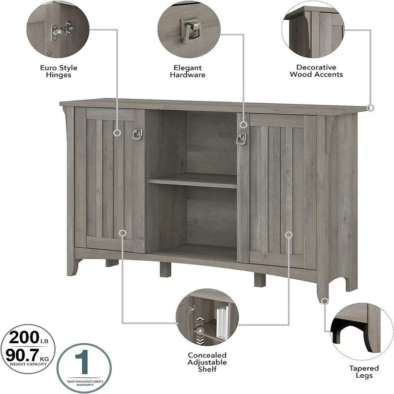 Buffet Cabinet, Versatile Server Cabinet, Decorative Sideboard for Home Organization