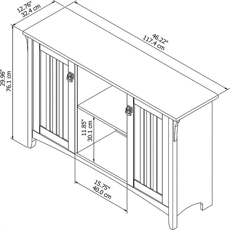 Buffet Cabinet, Versatile Server Cabinet, Decorative Sideboard for Home Organization
