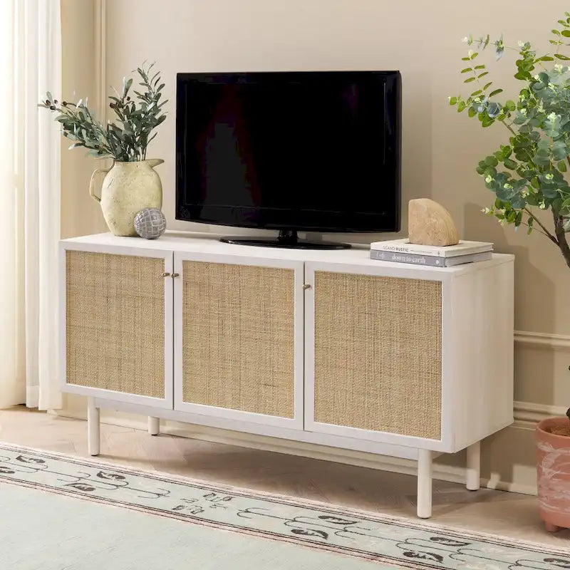3 Door Sideboard/Media Stand - 54Wx19Dx30H