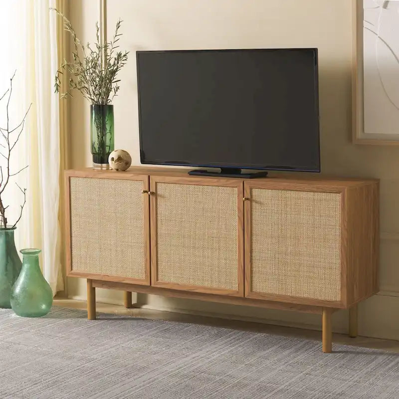 3 Door Sideboard/Media Stand - 54Wx19Dx30H